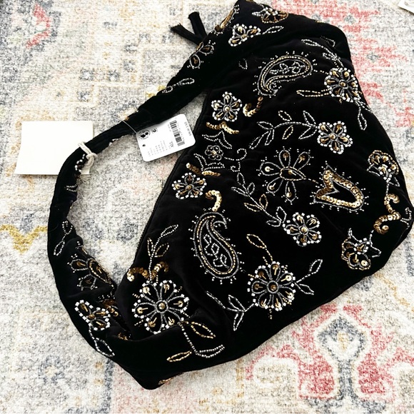 NWT Free People Nashville Nights Beaded Bag - Picture 8 of 8